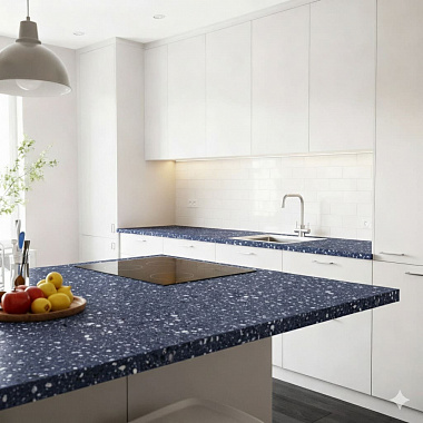Искусственный камень Staron PB870 Blue