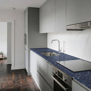 Искусственный камень Staron PB870 Blue